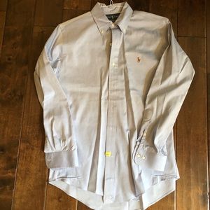 Polo light blue button down 15 32/33